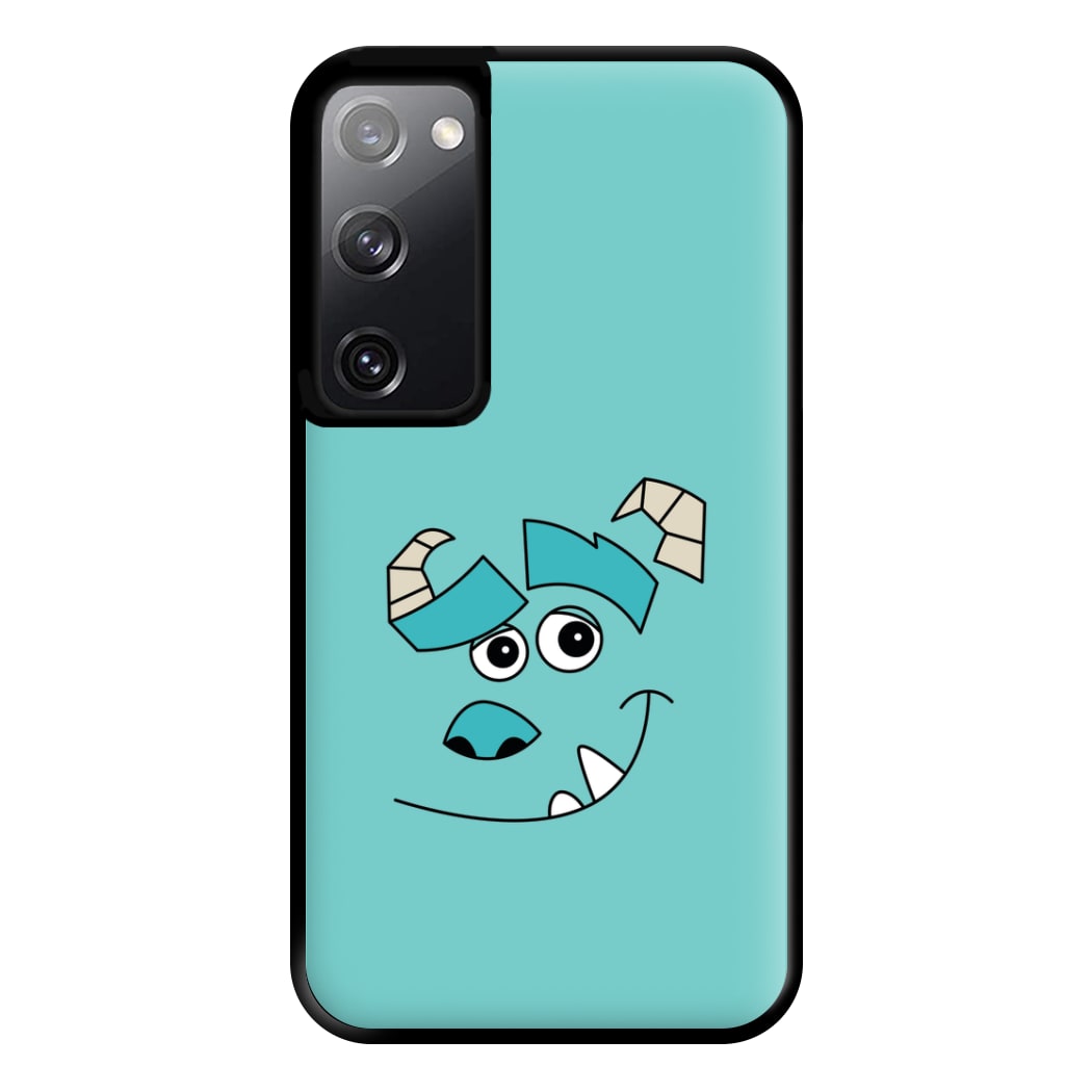 Blue Monster Face Phone Case for Galaxy S20