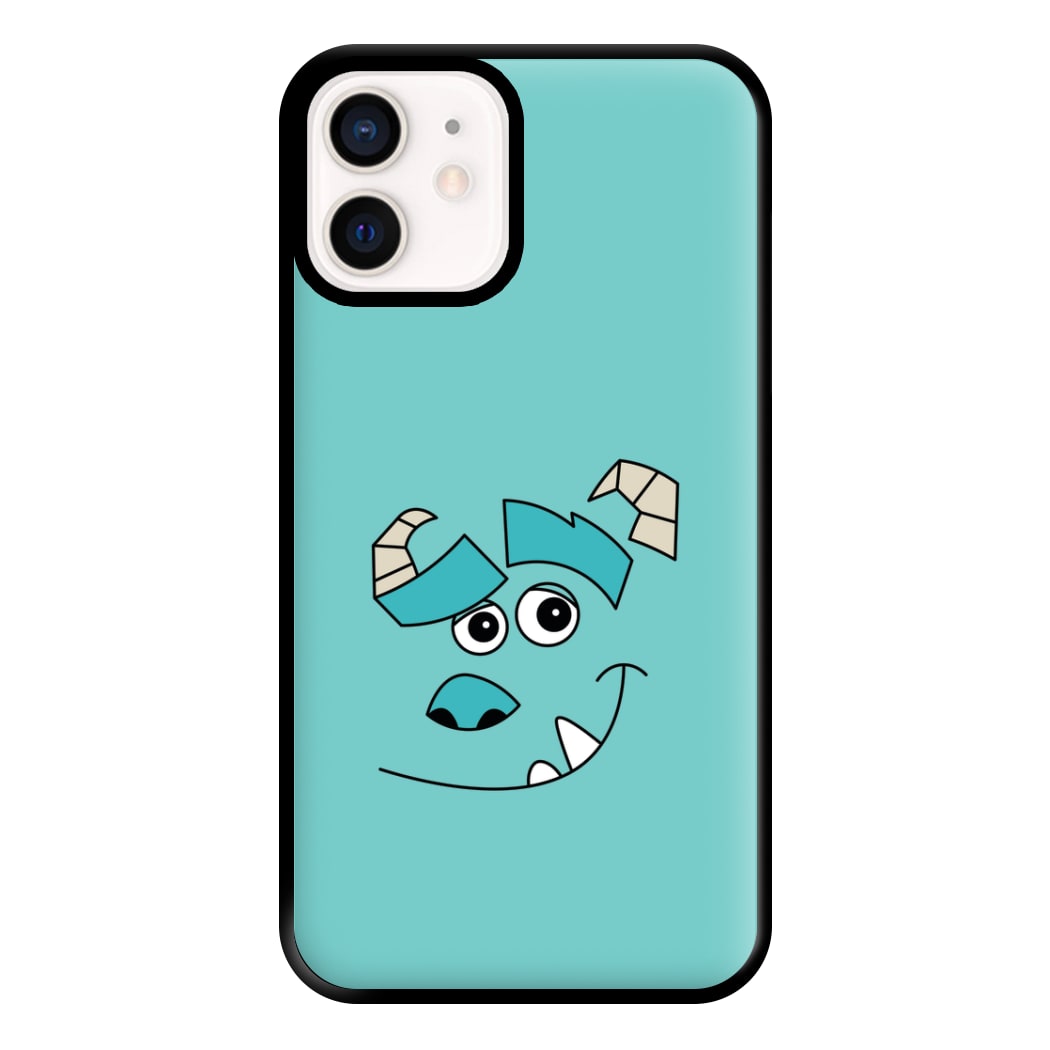 Blue Monster Face Phone Case for iPhone 12 Mini