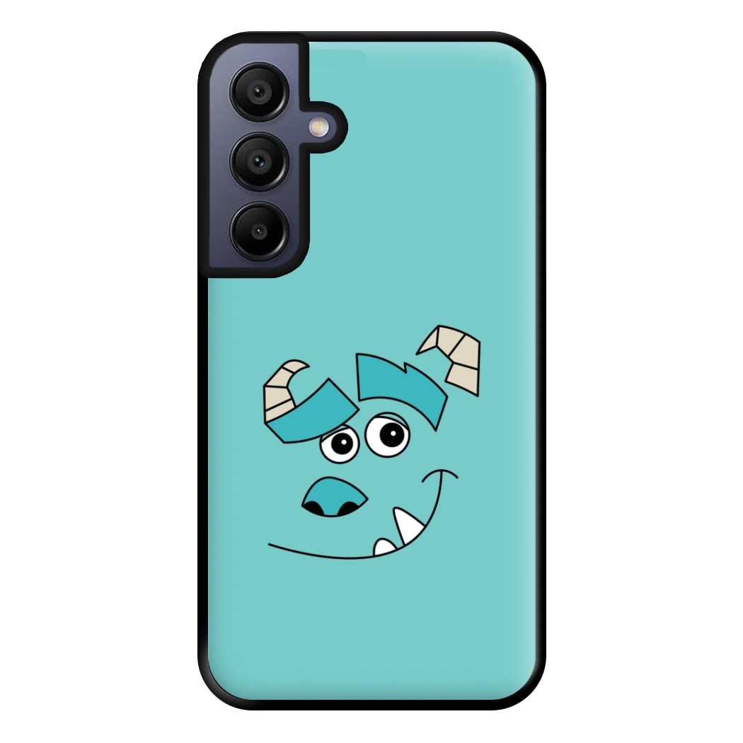 Blue Monster Face Phone Case for Galaxy A16