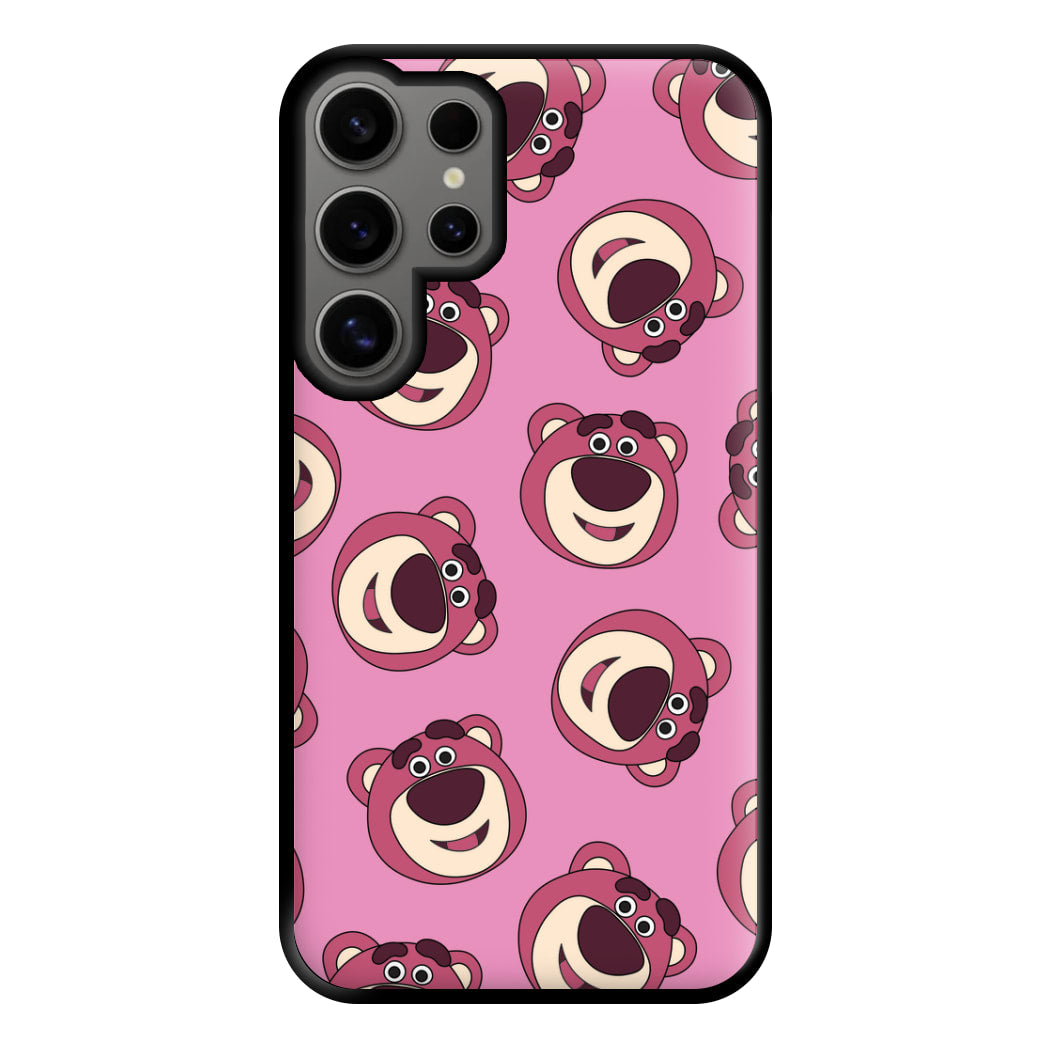 Cherry Bear Pattern Phone Case for Galaxy S24 Ultra