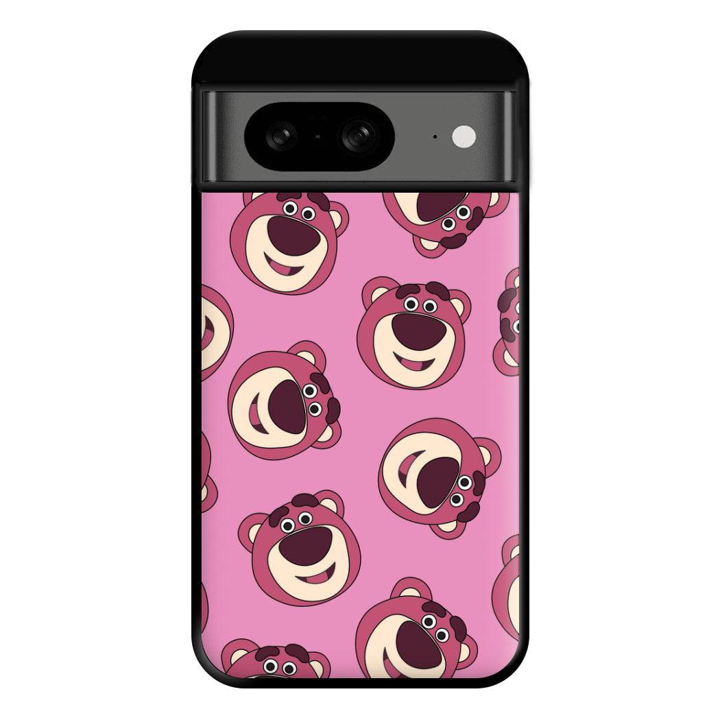 Cherry Bear Pattern Phone Case for Google Pixel 8