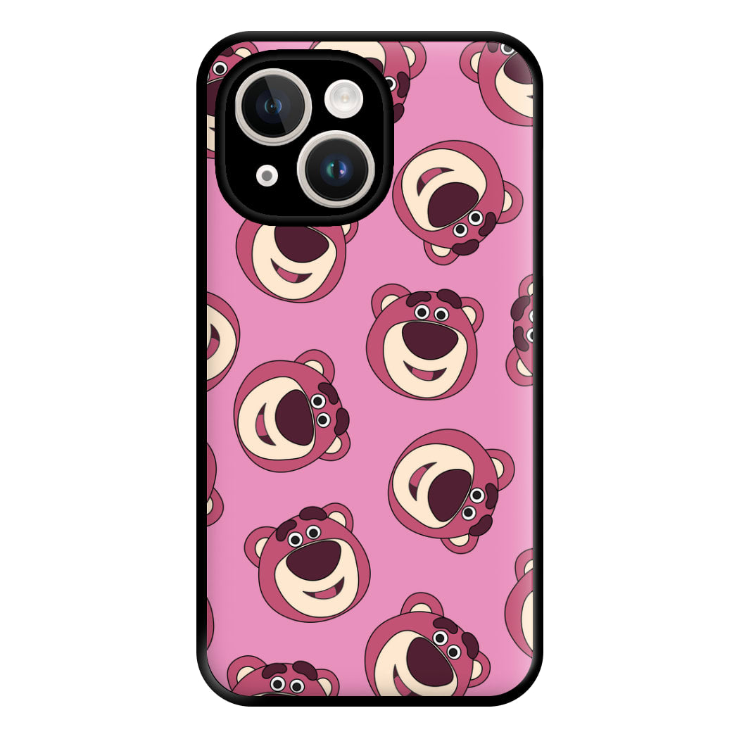 Cherry Bear Pattern Phone Case for iPhone 14 Plus