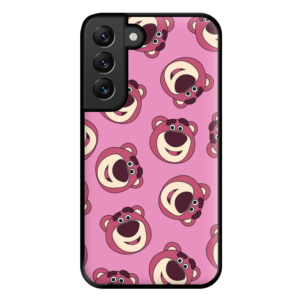 Cherry Bear Pattern Phone Case for Galaxy S22 Plus