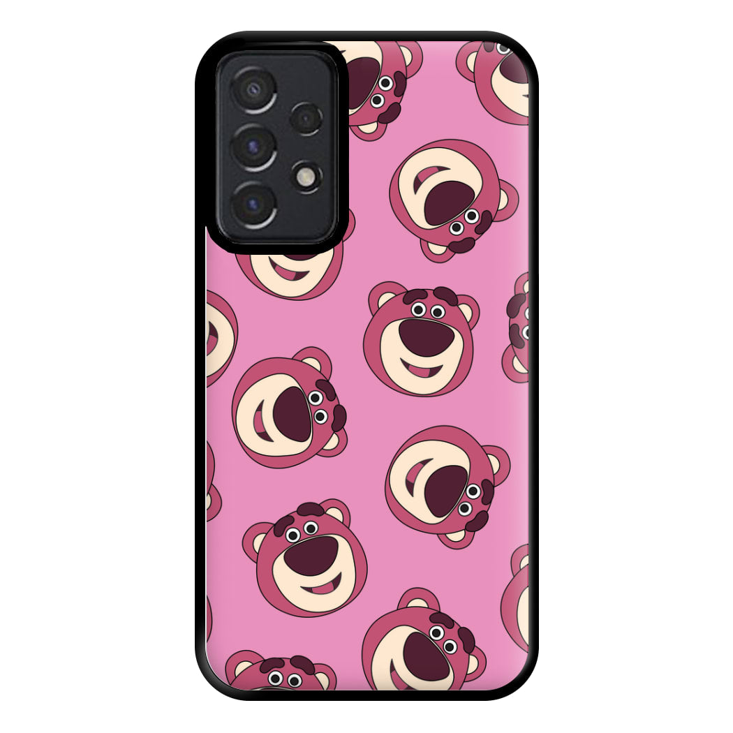 Cherry Bear Pattern Phone Case for Galaxy A52 / A52s