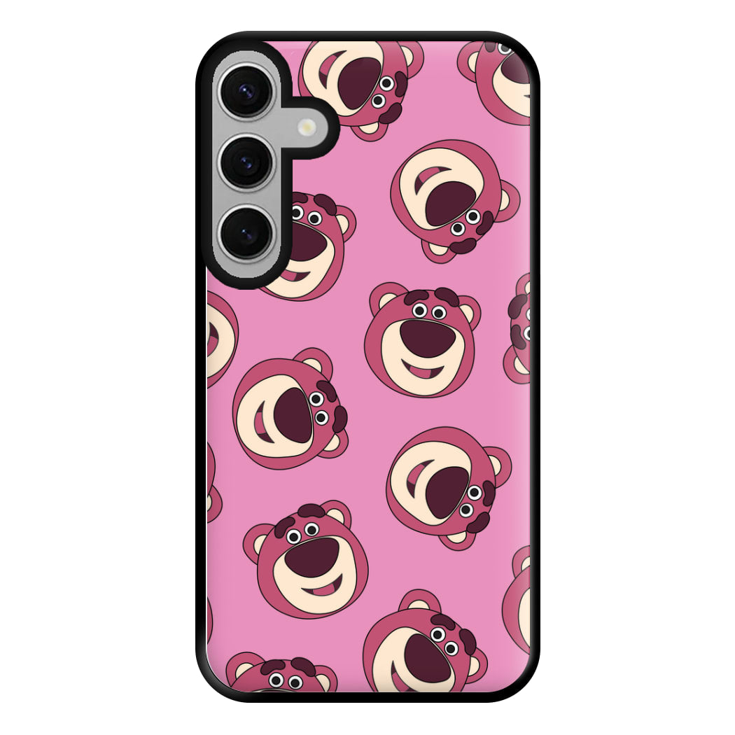 Cherry Bear Pattern Phone Case for Galaxy S24FE