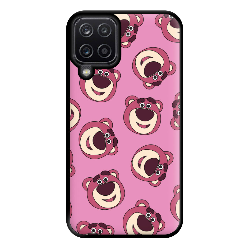 Cherry Bear Pattern Phone Case for Galaxy A12
