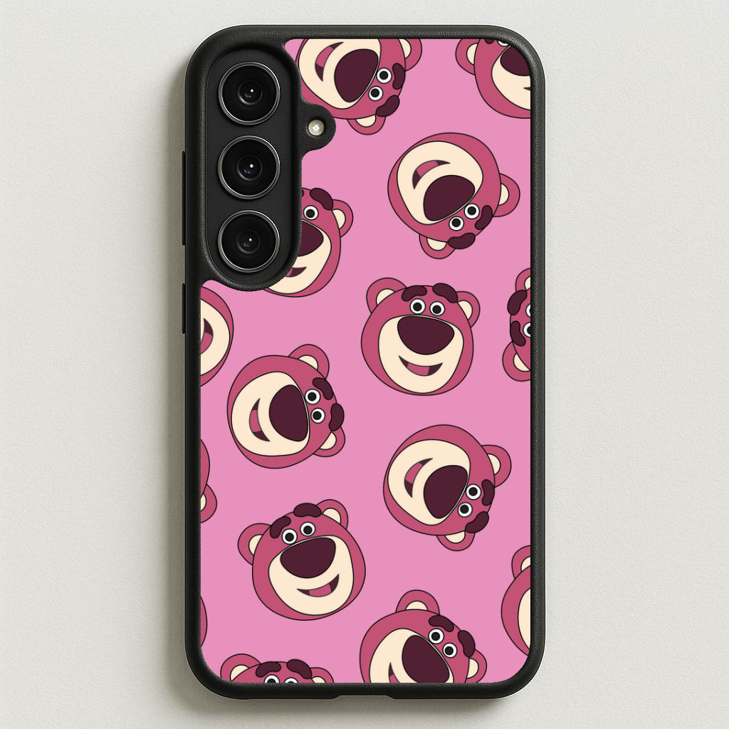 Cherry Bear Pattern Phone Case for Galaxy S25FE