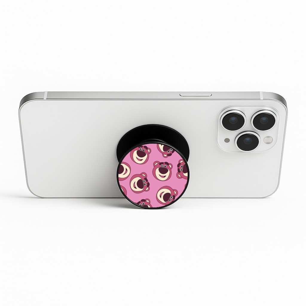 Cherry Bear Pattern Phone Stand