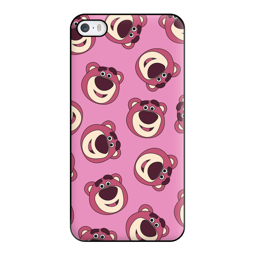 Cherry Bear Pattern Phone Case for iPhone 5 / 5s / SE 2016
