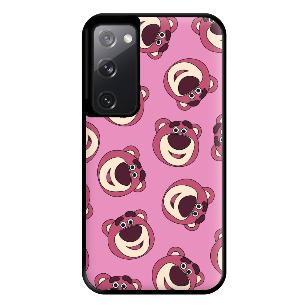 Cherry Bear Pattern Phone Case for Galaxy S20FE