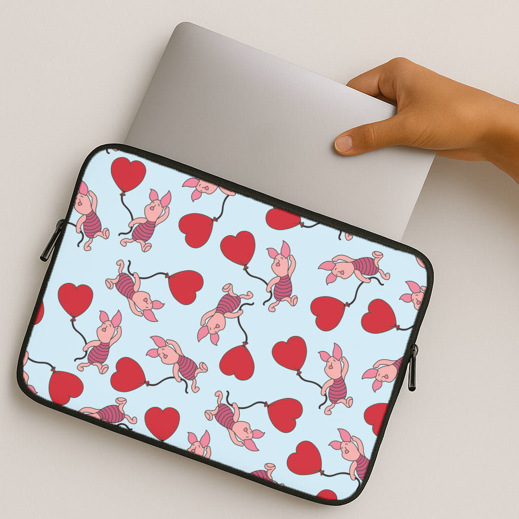 Baby Pig With Balloon Pattern MacBook Case