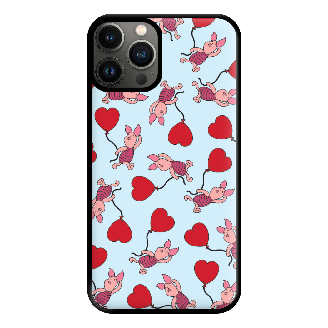 Baby Pig With Balloon Pattern Phone Case for iPhone 11 Pro Max
