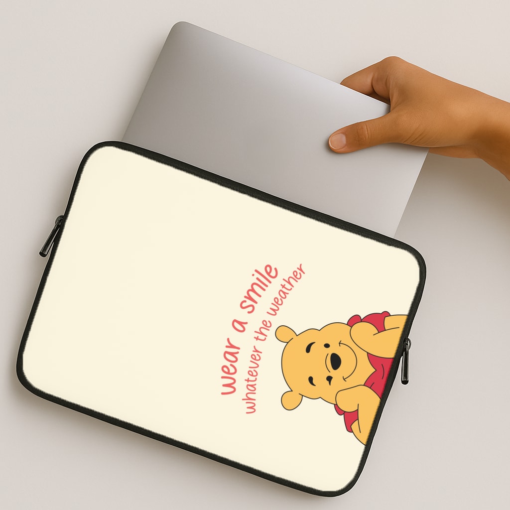 Wear A Smile Whatever The Weather MacBook Case
