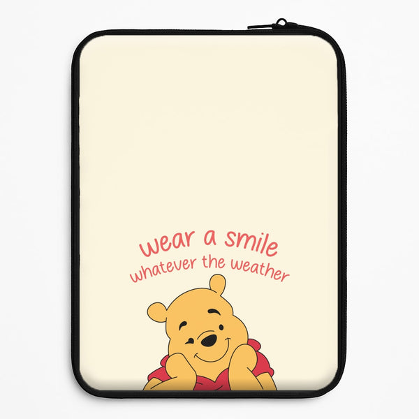 Wear A Smile Whatever The Weather Universal Laptop Sleeve