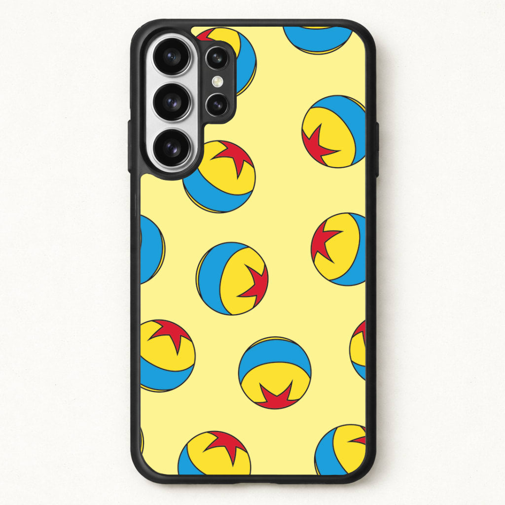 A Story Of Toys Ball Pattern Phone Case for Galaxy S26 Ultra