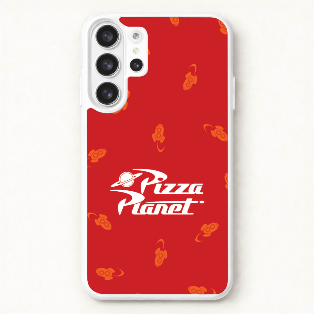 Pizza Planet Pattern Phone Case for Galaxy S26 Ultra