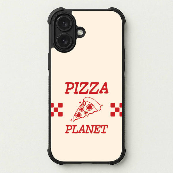Retro Pizza Planet Phone Case — Bumper case