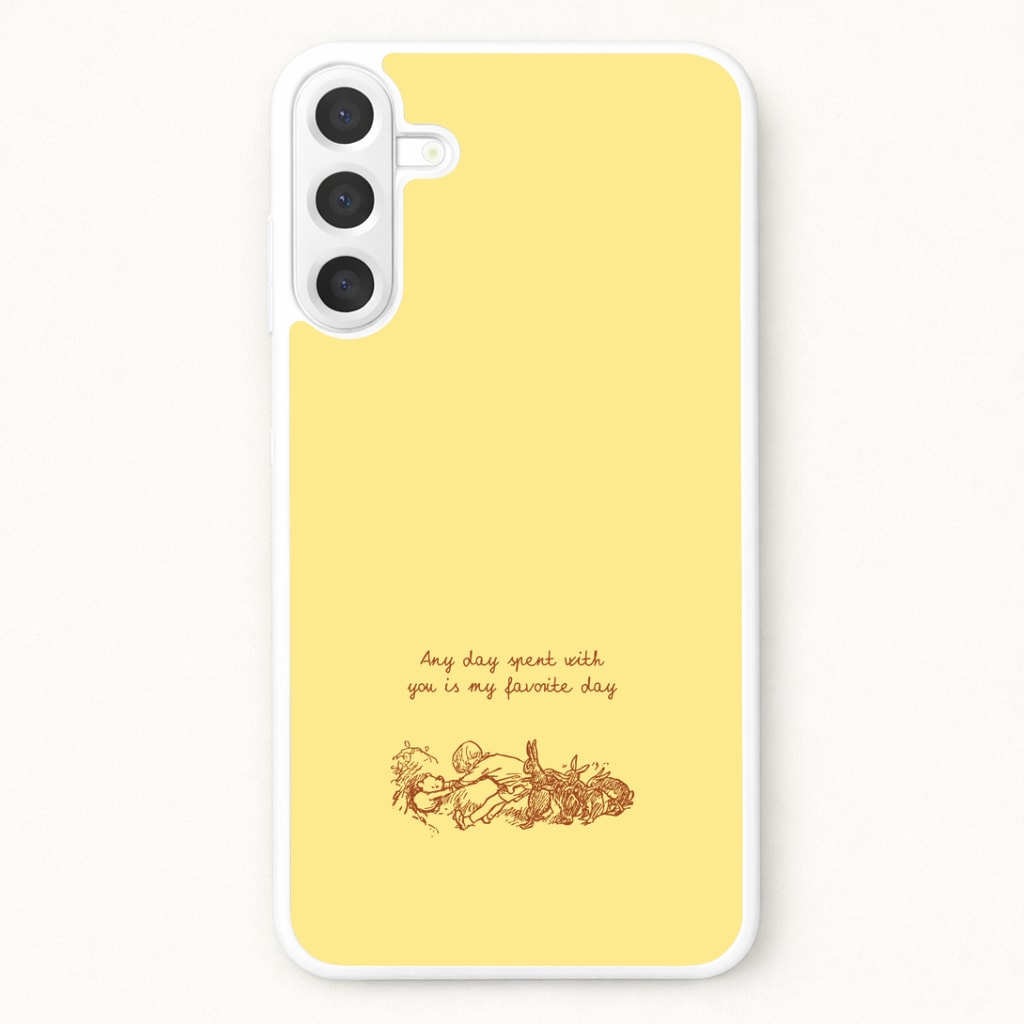 Any Day Spent With You Phone Case for Galaxy A17