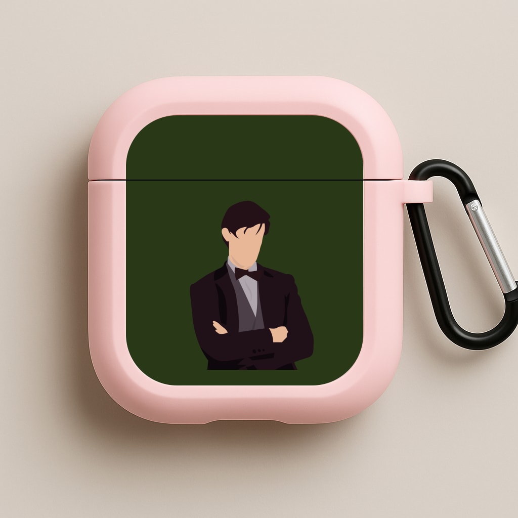 Matt Smith Pink AirPods Case