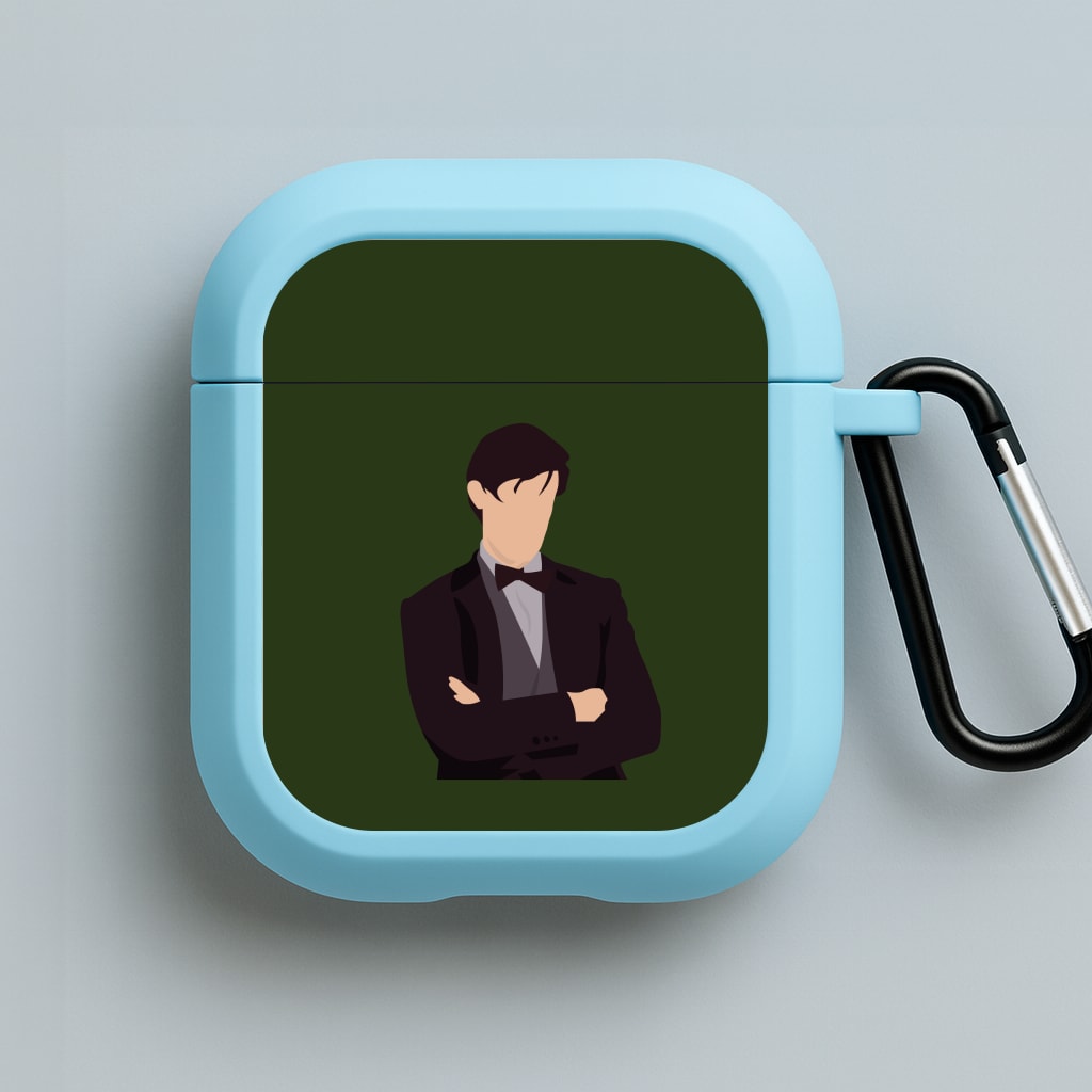 Matt Smith Blue AirPods Case
