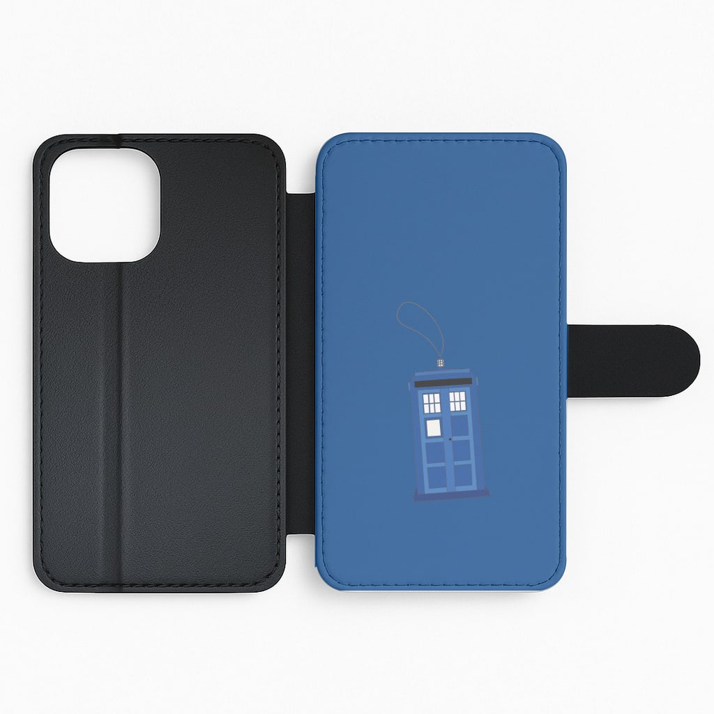 Tardis Ornement - Doctor Who Flip Phone Case