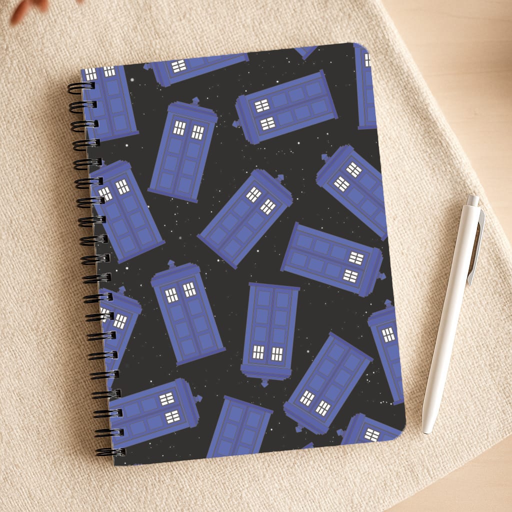 Tardis Pattern Notepad