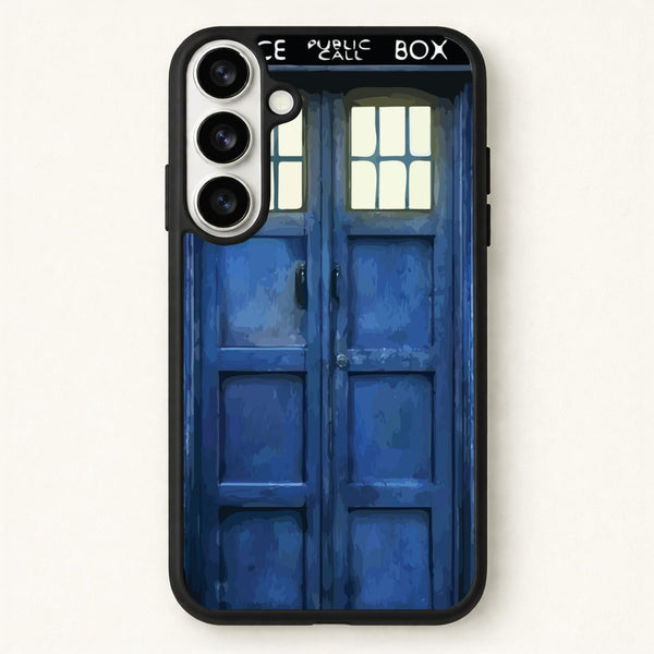 Police Box Phone Case for Galaxy S26
