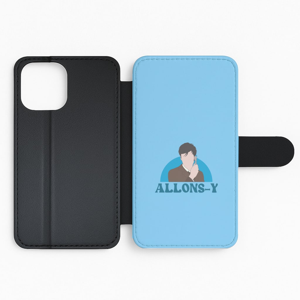 Allons-y Flip Phone Case