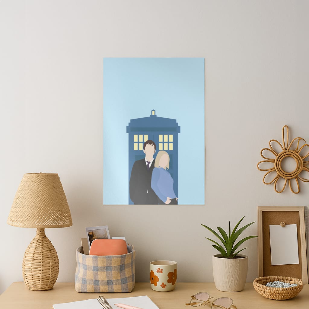 Rose And The Doc Art Print