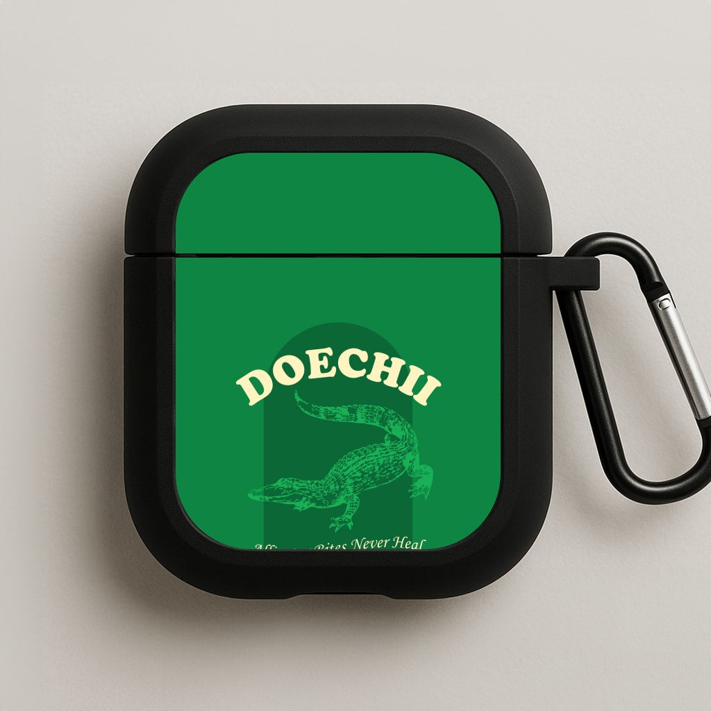 Alligator Bites Never Heal Collage AirPods Case