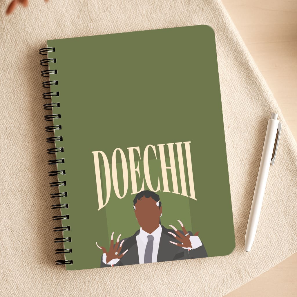 Rapper In Suit Notepad