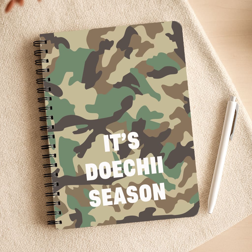 Camo Season Notepad