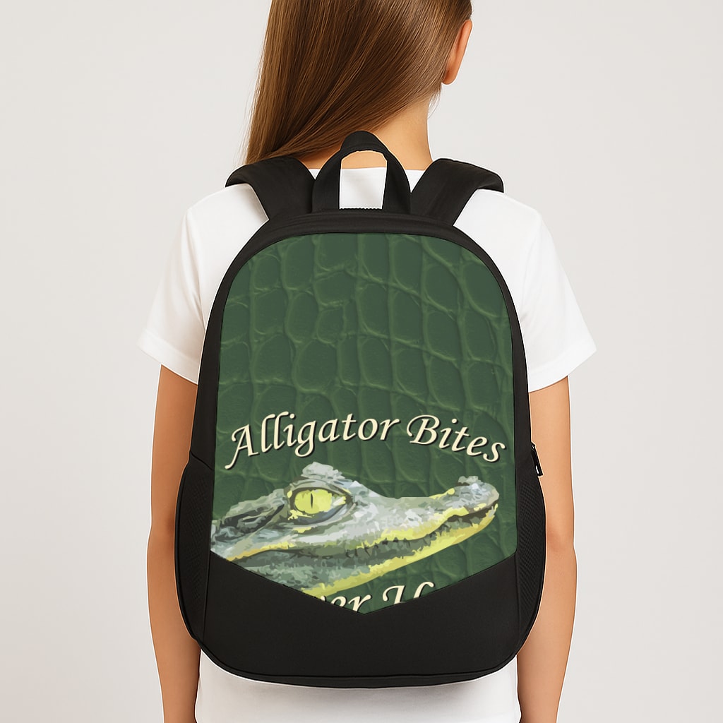 Alligator Bites Never Heal Backpack