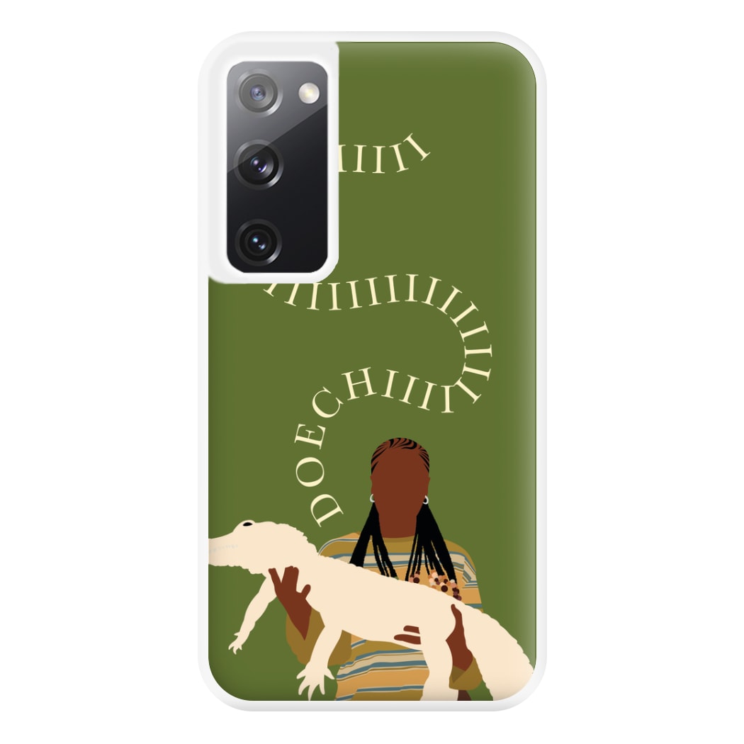 Rapper Holding Alligator Phone Case for Galaxy S20FE
