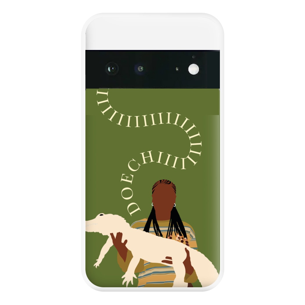 Rapper Holding Alligator Phone Case for Google Pixel 6a