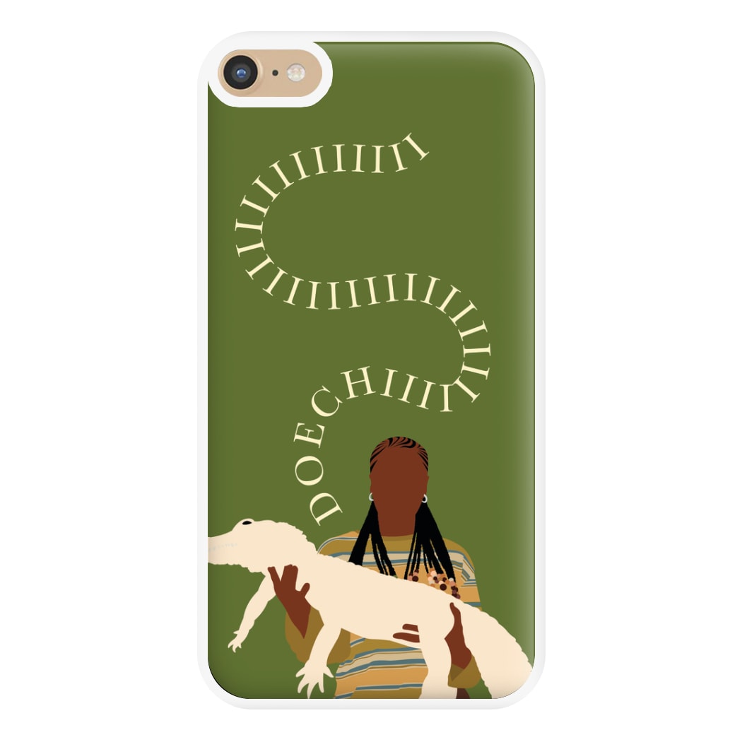 Rapper Holding Alligator Phone Case for iPhone 6 Plus / 7 Plus / 8 Plus