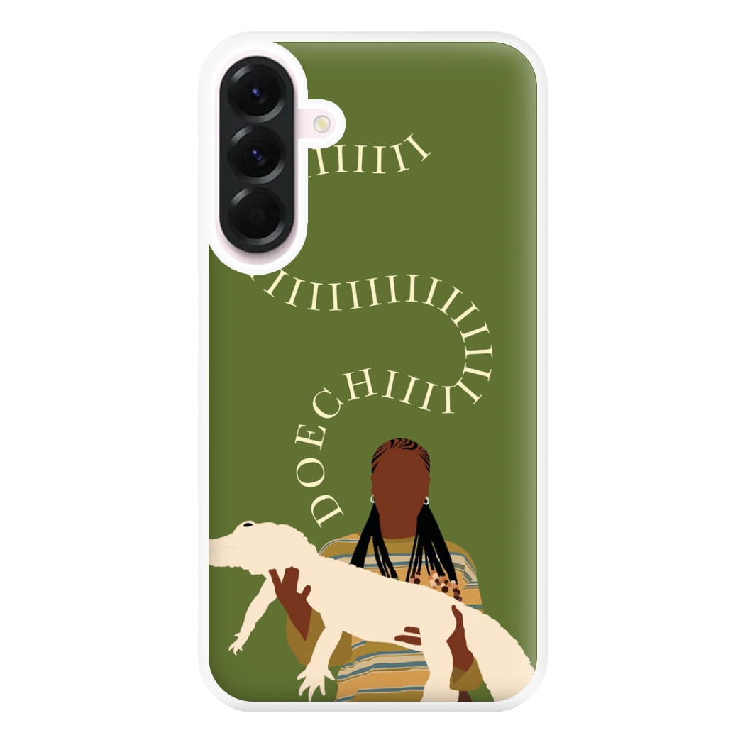 Rapper Holding Alligator Phone Case for Galaxy A36