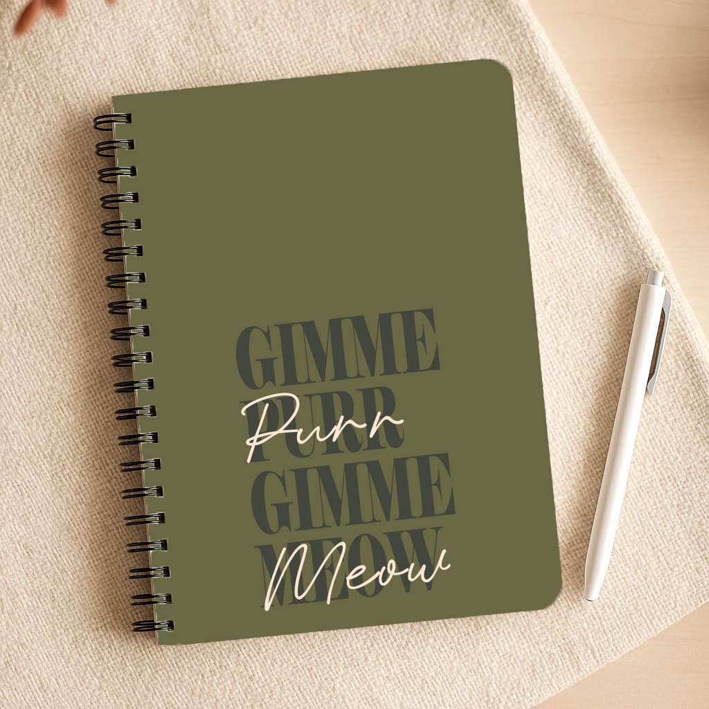 Gimme Purr, Gimme Meow Notepad