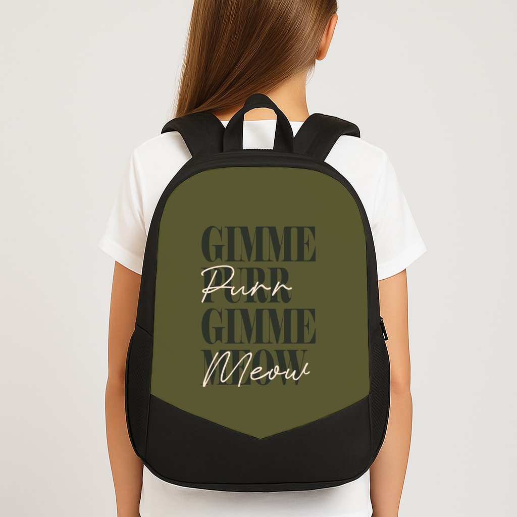 Gimme Purr, Gimme Meow Backpack