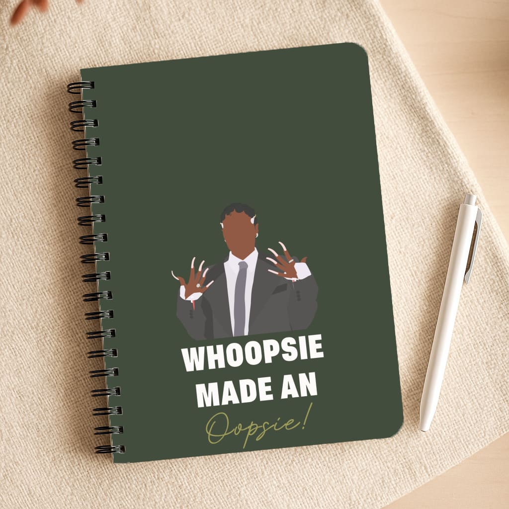 Whoopsie Made An Oopsie Notepad