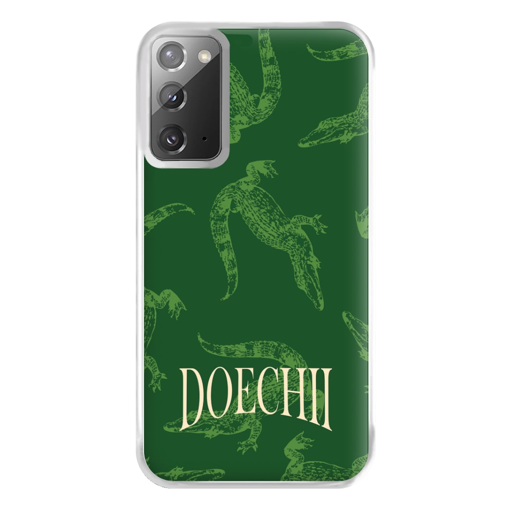 Alligator Pattern Phone Case for Galaxy Note 20 Ultra