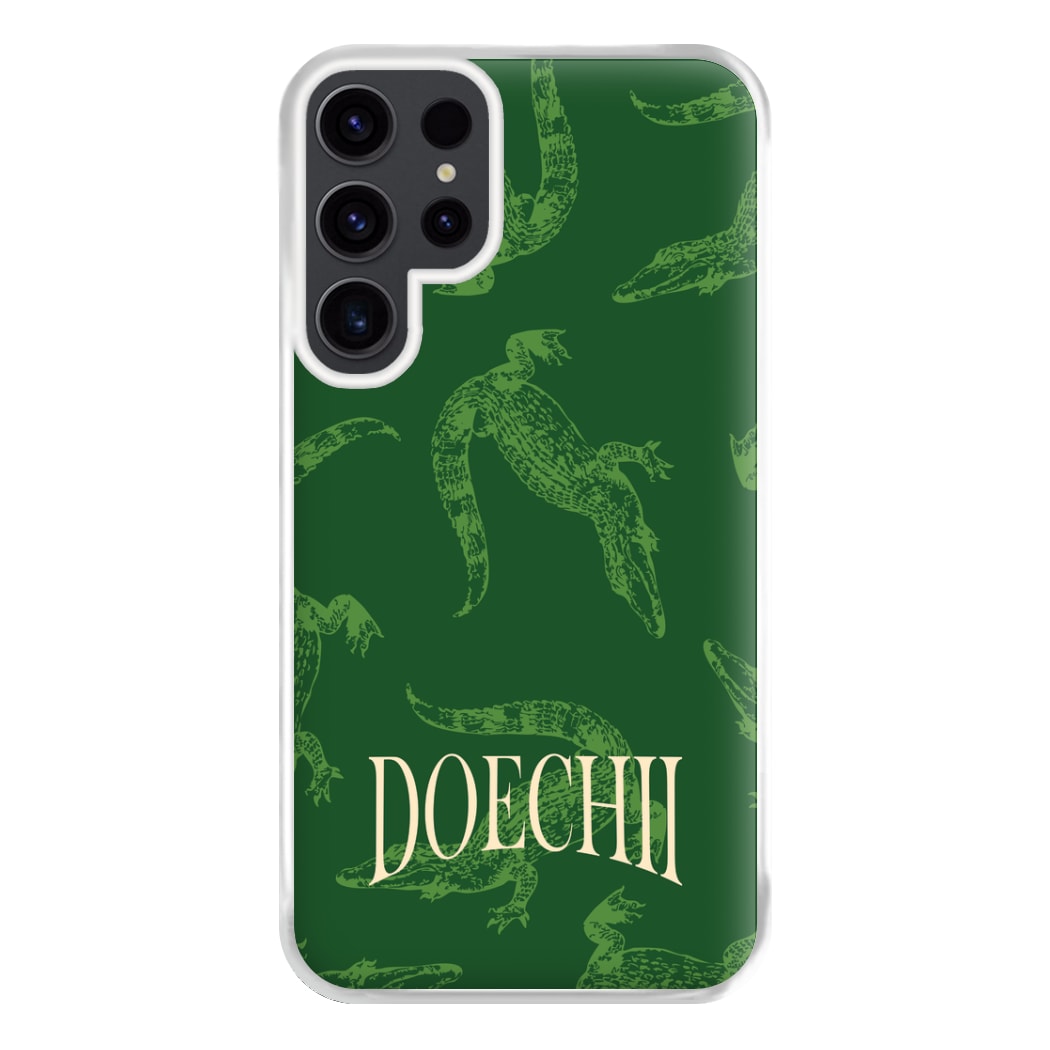 Alligator Pattern Phone Case for Galaxy S23 Ultra