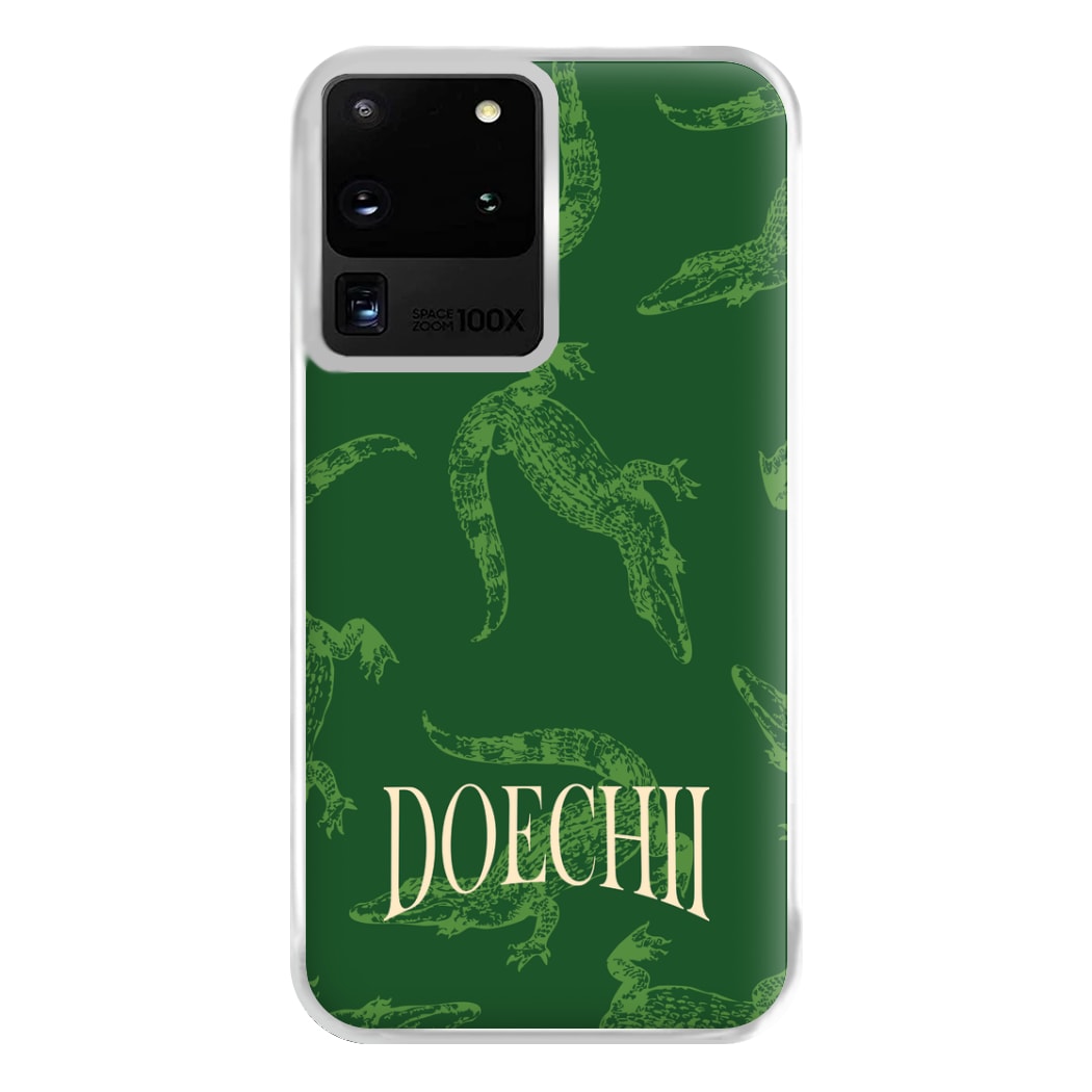 Alligator Pattern Phone Case for Galaxy S20 Ultra