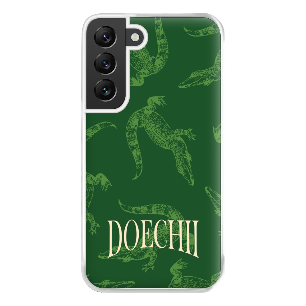 Alligator Pattern Phone Case for Galaxy S22 Plus