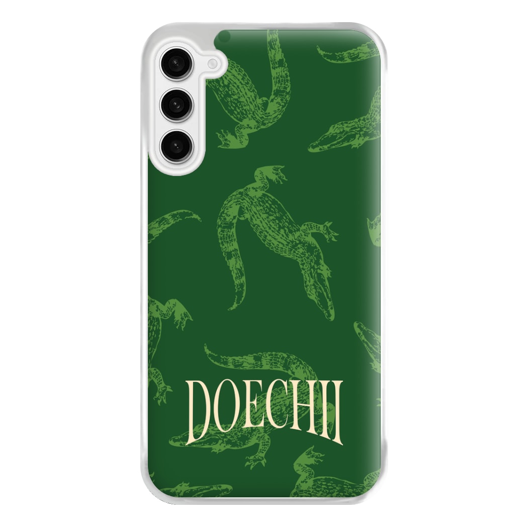 Alligator Pattern Phone Case for Galaxy S23FE