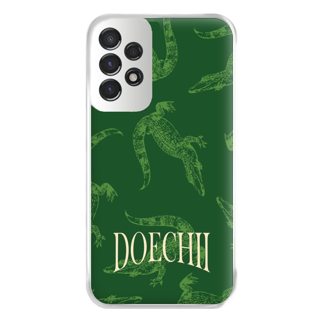 Alligator Pattern Phone Case for Galaxy A53