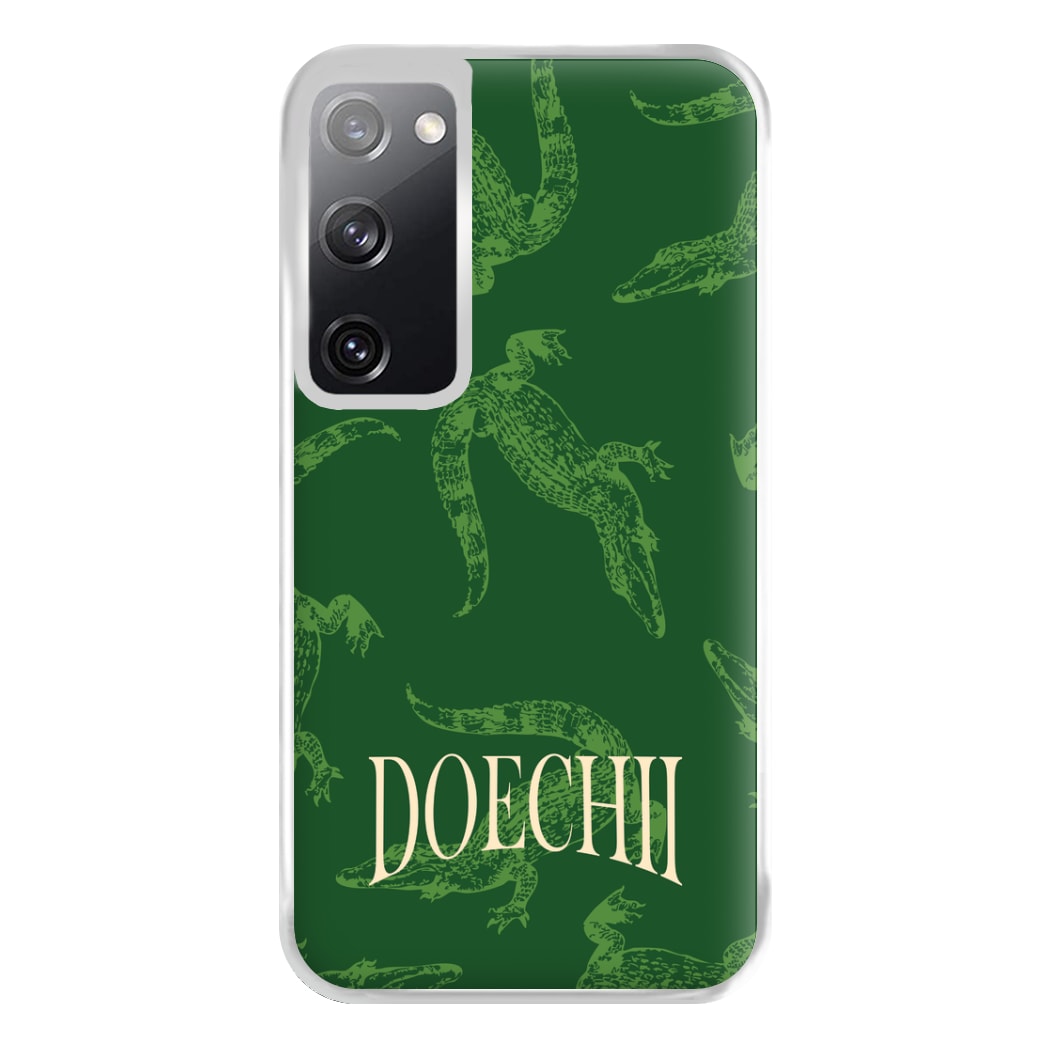 Alligator Pattern Phone Case for Galaxy S20
