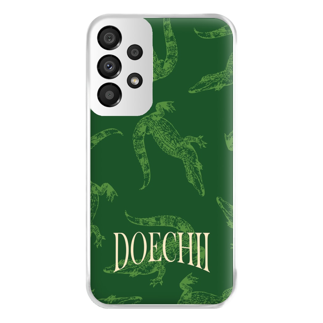 Alligator Pattern Phone Case for Galaxy A33