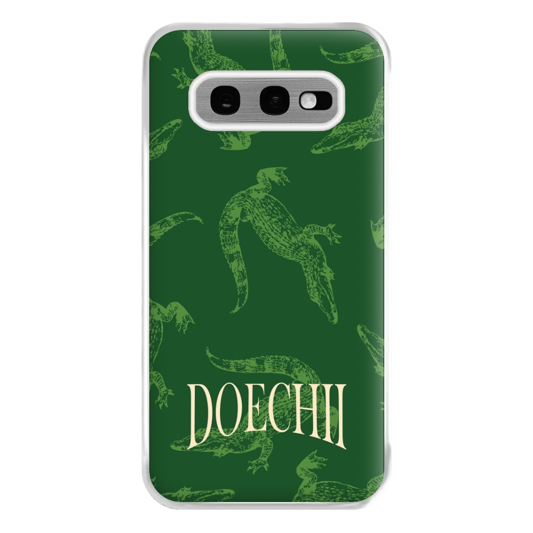 Alligator Pattern Phone Case for Galaxy S10e
