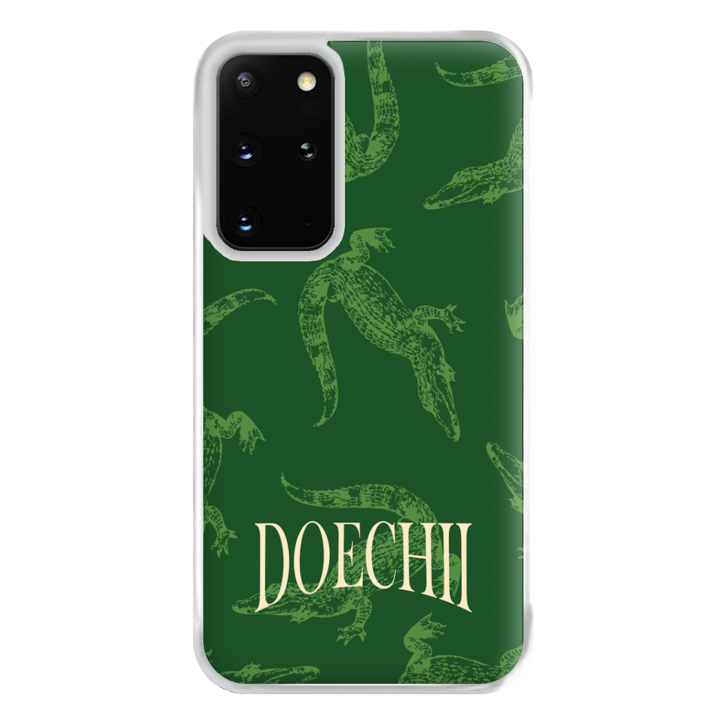 Alligator Pattern Phone Case for Galaxy S20 Plus
